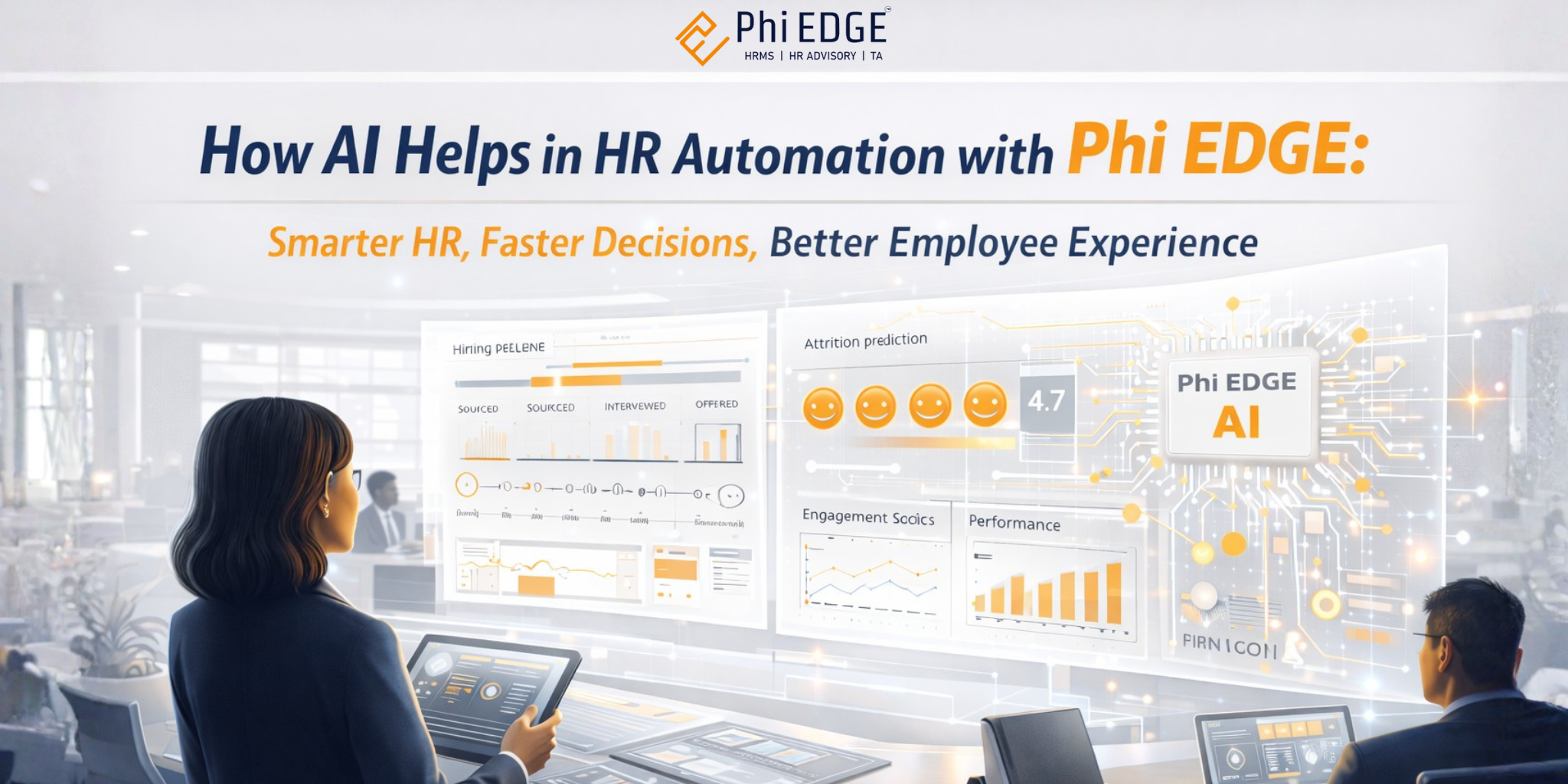 Read more about the article How AI Helps in HR Automation with Phi EDGE