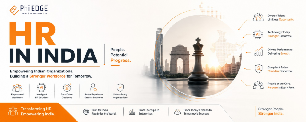 The Future of HR in India: AI, Automation & Smart Decision-Making with Phi EDGE HRMS 1 The Future of HR in India: AI, Automation & Smart Decision-Making with Phi EDGE HRMS